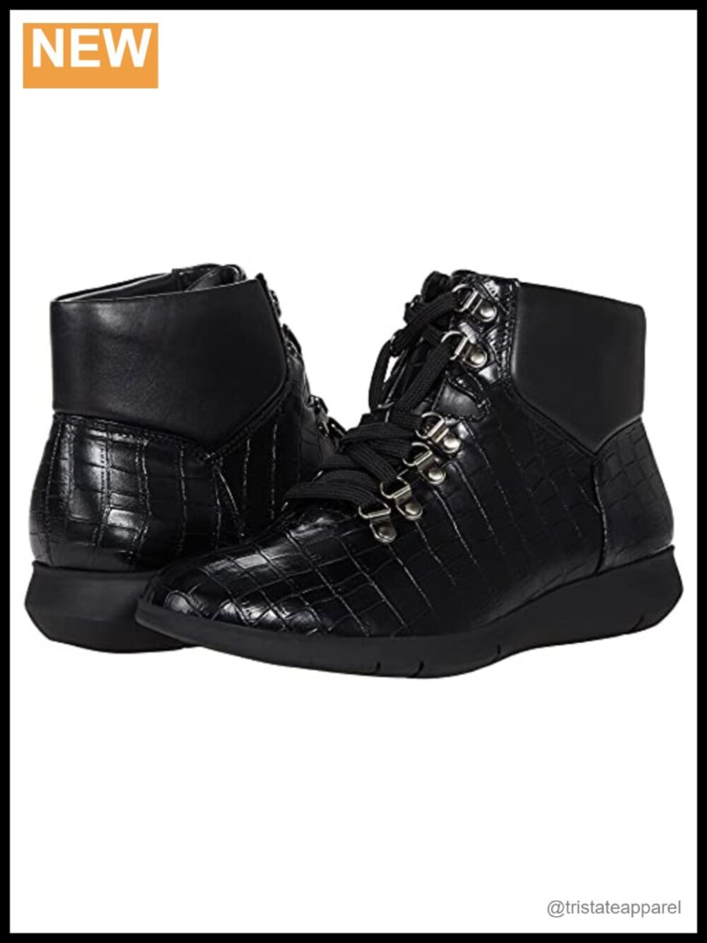 Aerosoles Women's Faux Shearling Cuff Bootie Ankle Boots, Round Toe, Flat Heel